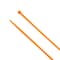 South Main Hardware Cable Tie, 8 in L, 2 in Max Bundle Dia., Hi-Vis Orange, Nylon, 75 lb Strength, 100 PK 220147 - alternate 1